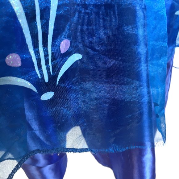 Princess Anna Frozen Disney Store Dress Up Costume Size 10 - Picture 5 of 10